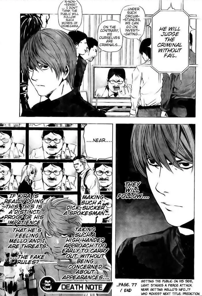 Read Death Note [Colored Edition] Manga Online