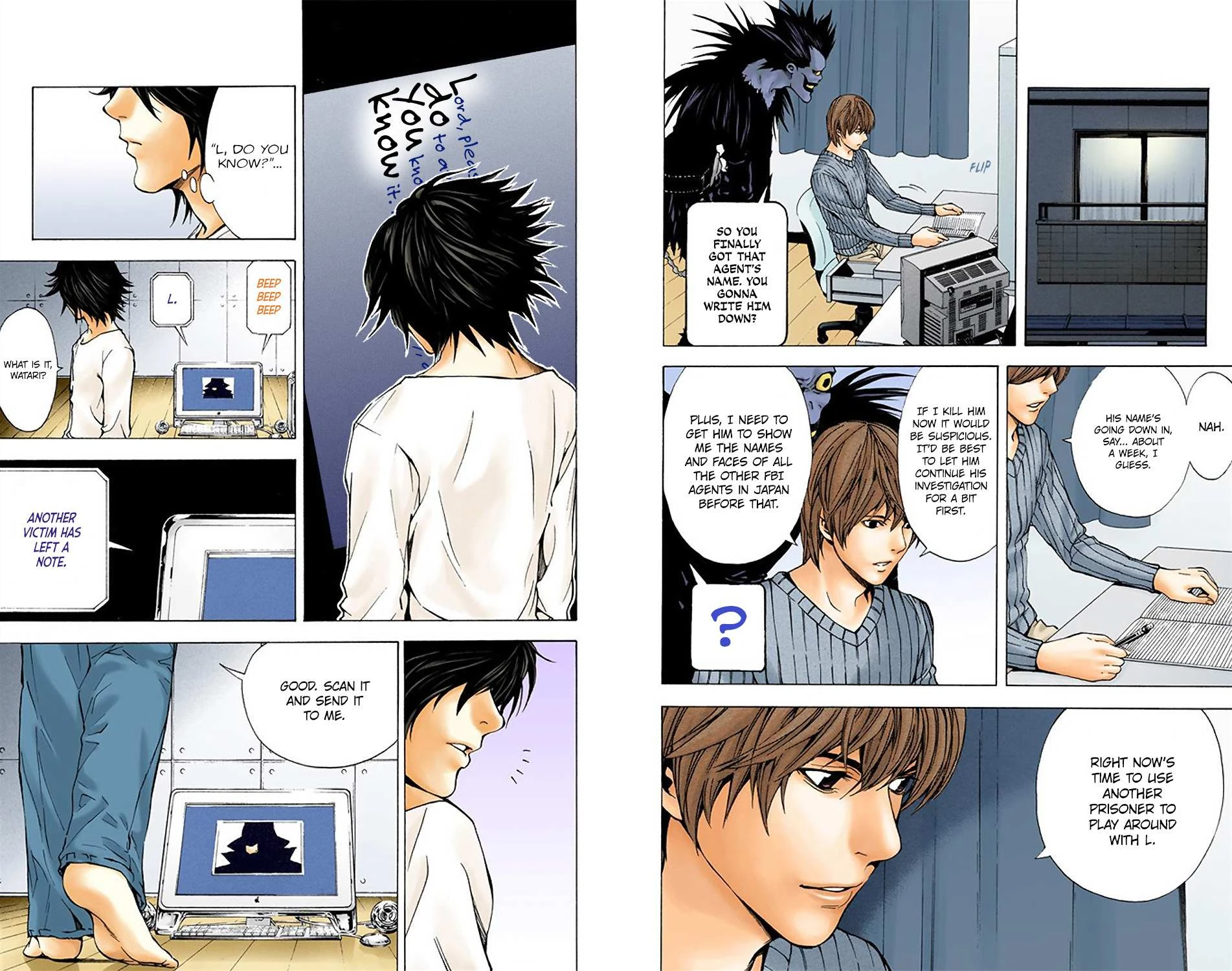 Read Death Note [Colored Edition] Manga Online