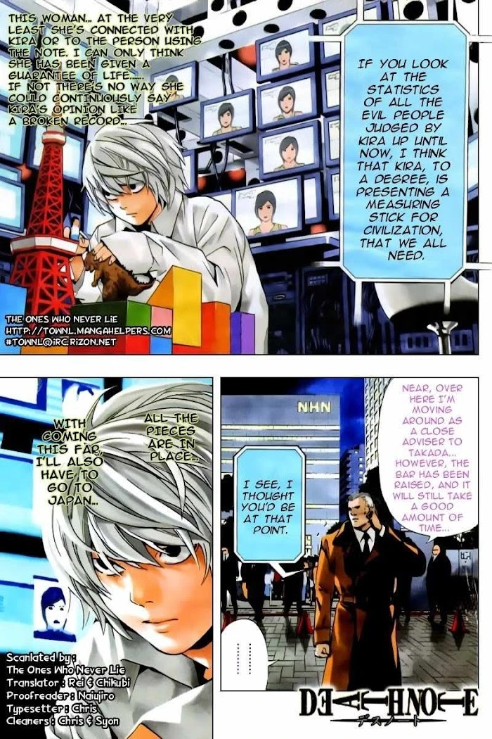Read Death Note [Colored Edition] Manga Online