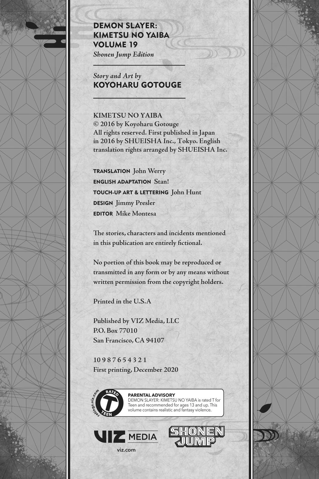 Read Demon Slayer Kimetsu no Yaiba Manga Online