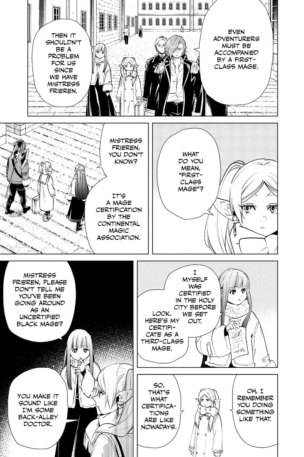 Read Frieren Beyond Journey's End Manga Online