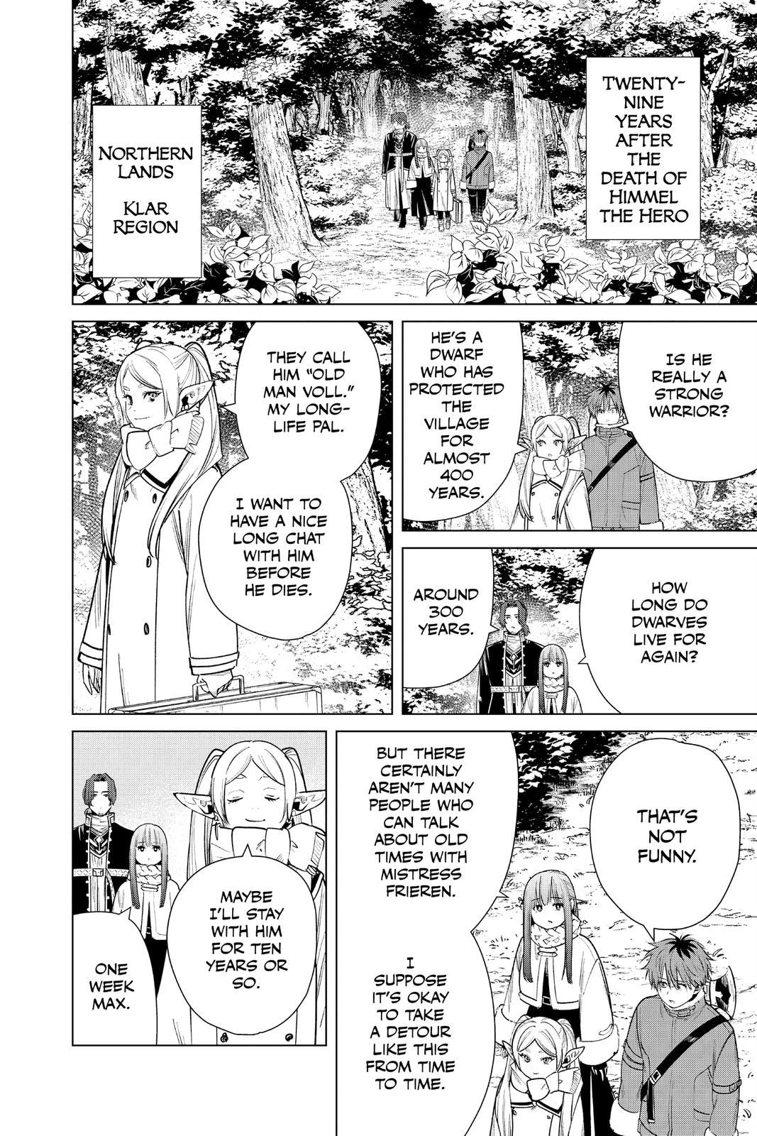 Read Frieren Beyond Journey's End Manga Online