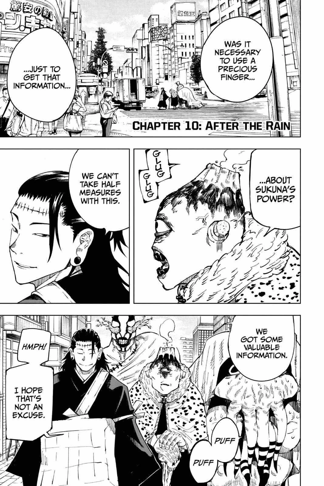 Read Jujutsu Kaisen Manga Online