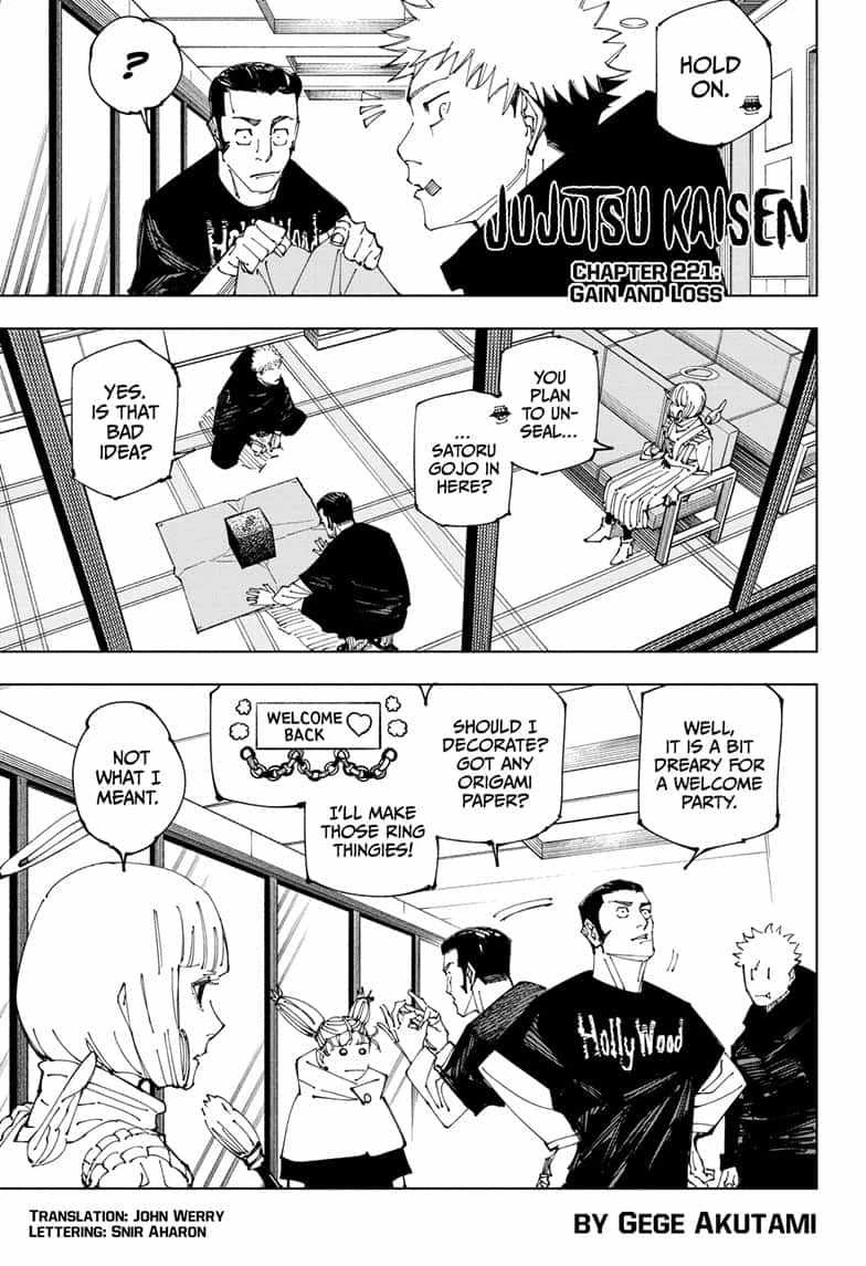 Read Jujutsu Kaisen Manga Online