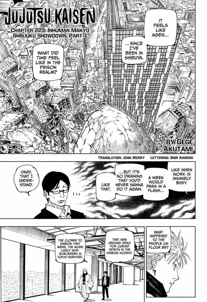 Read Jujutsu Kaisen Manga Online