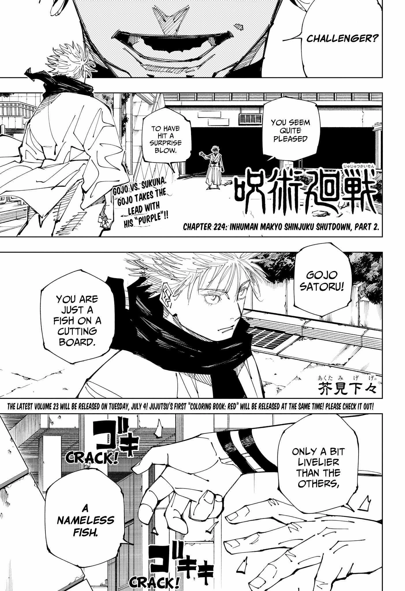 Read Jujutsu Kaisen Manga Online