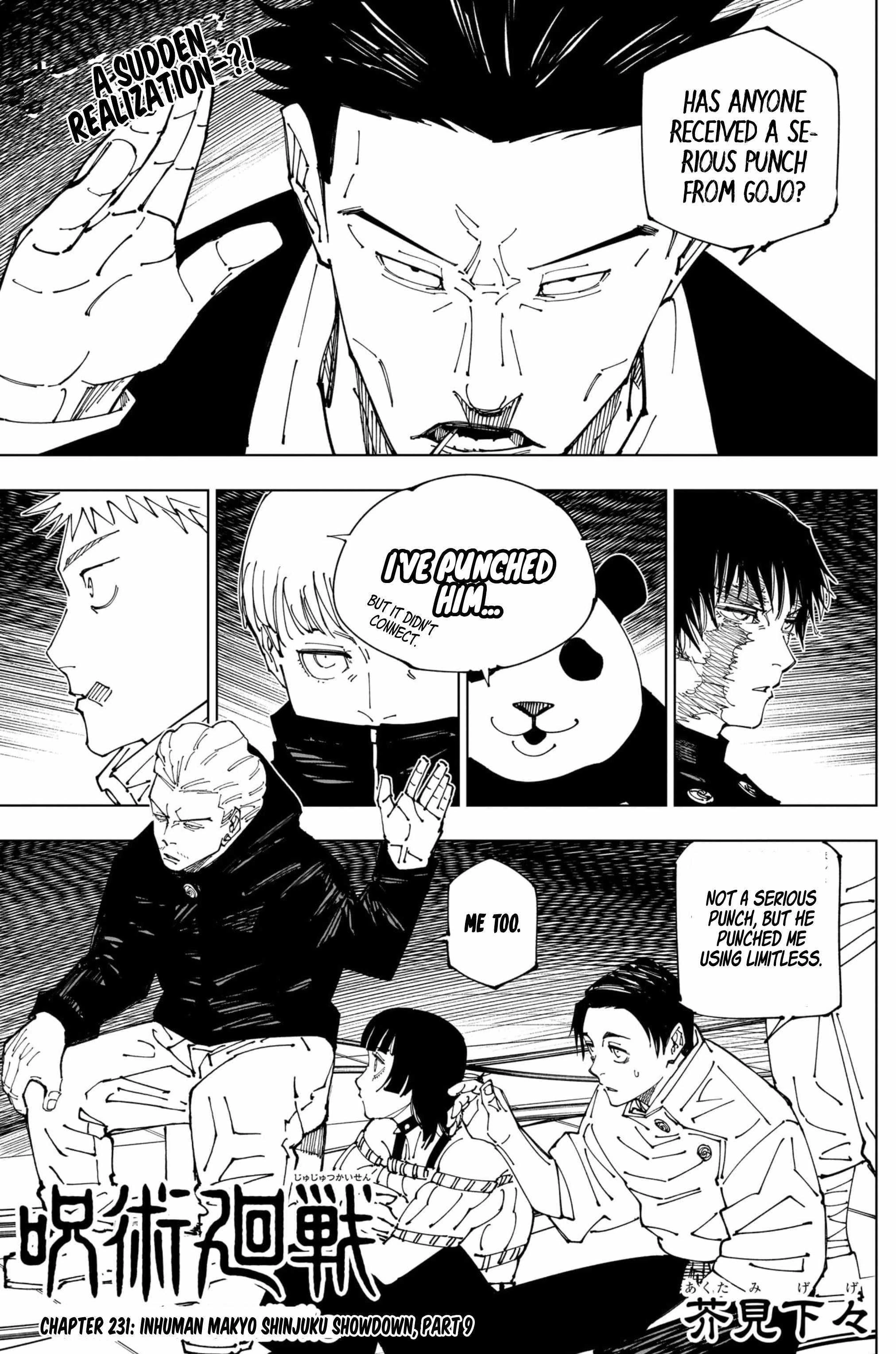Read Jujutsu Kaisen Manga Online
