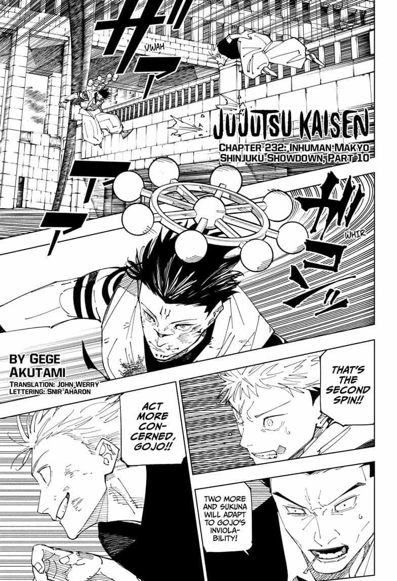 Read Jujutsu Kaisen Manga Online