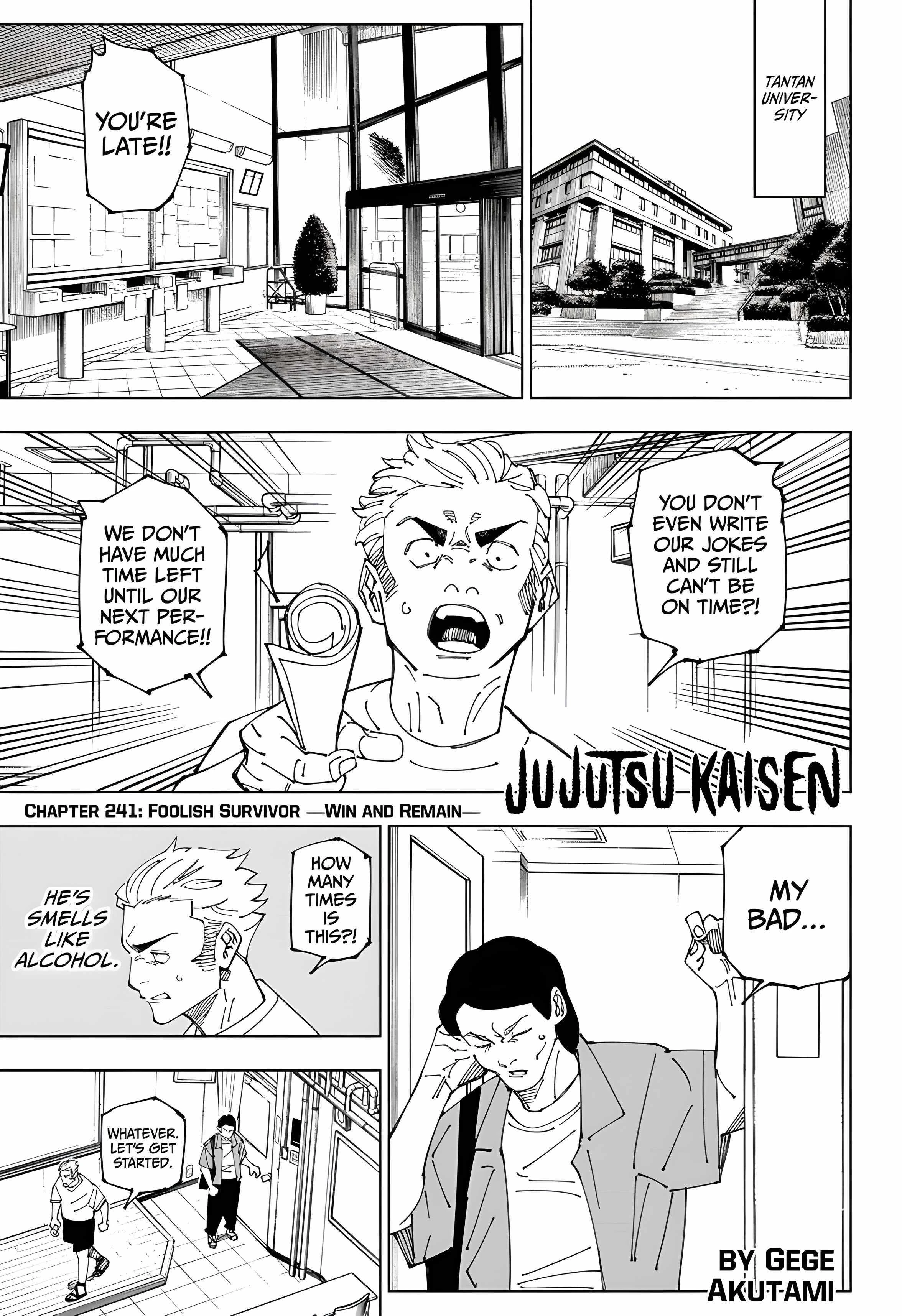 Read Jujutsu Kaisen Manga Online