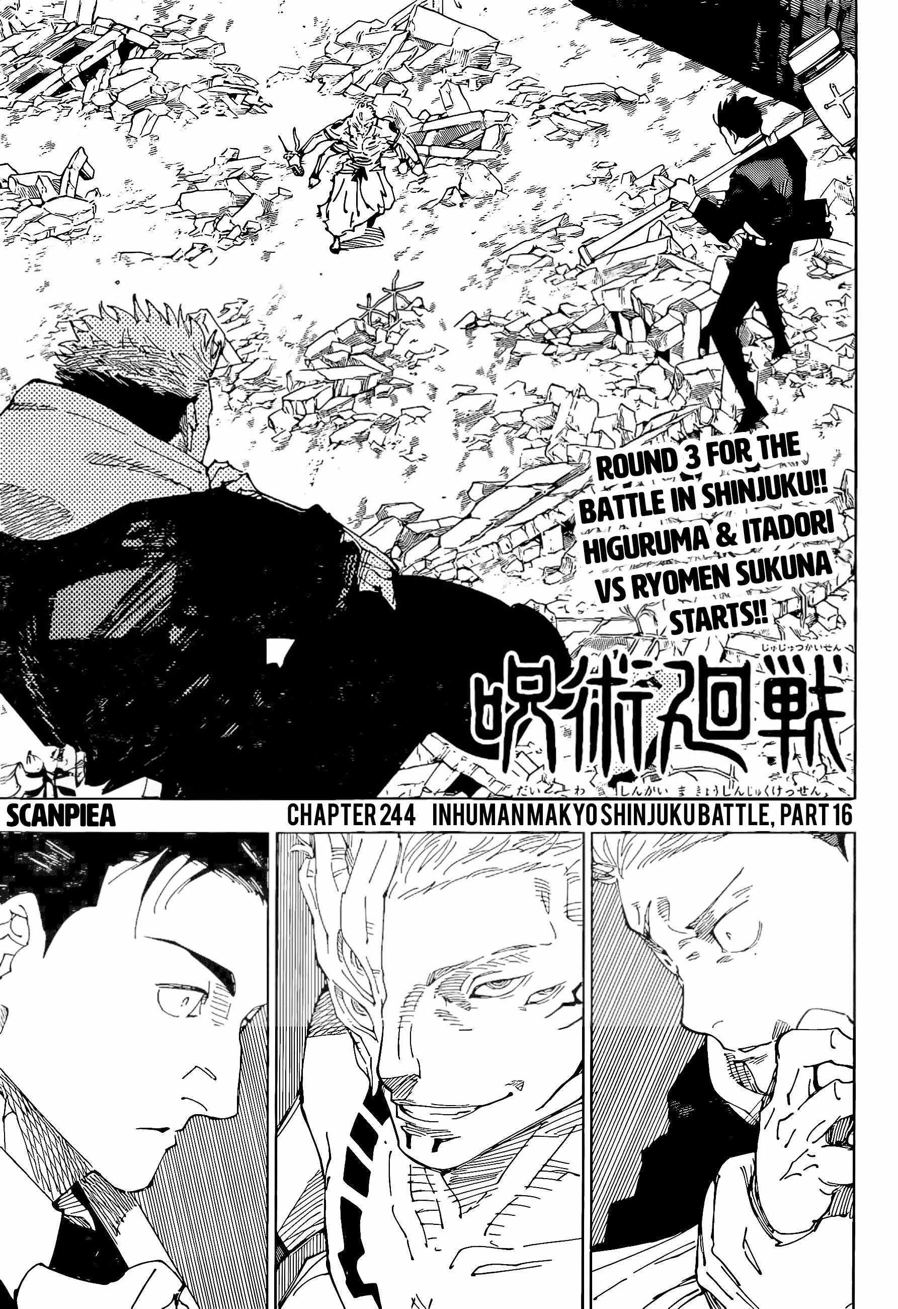 Read Jujutsu Kaisen Manga Online