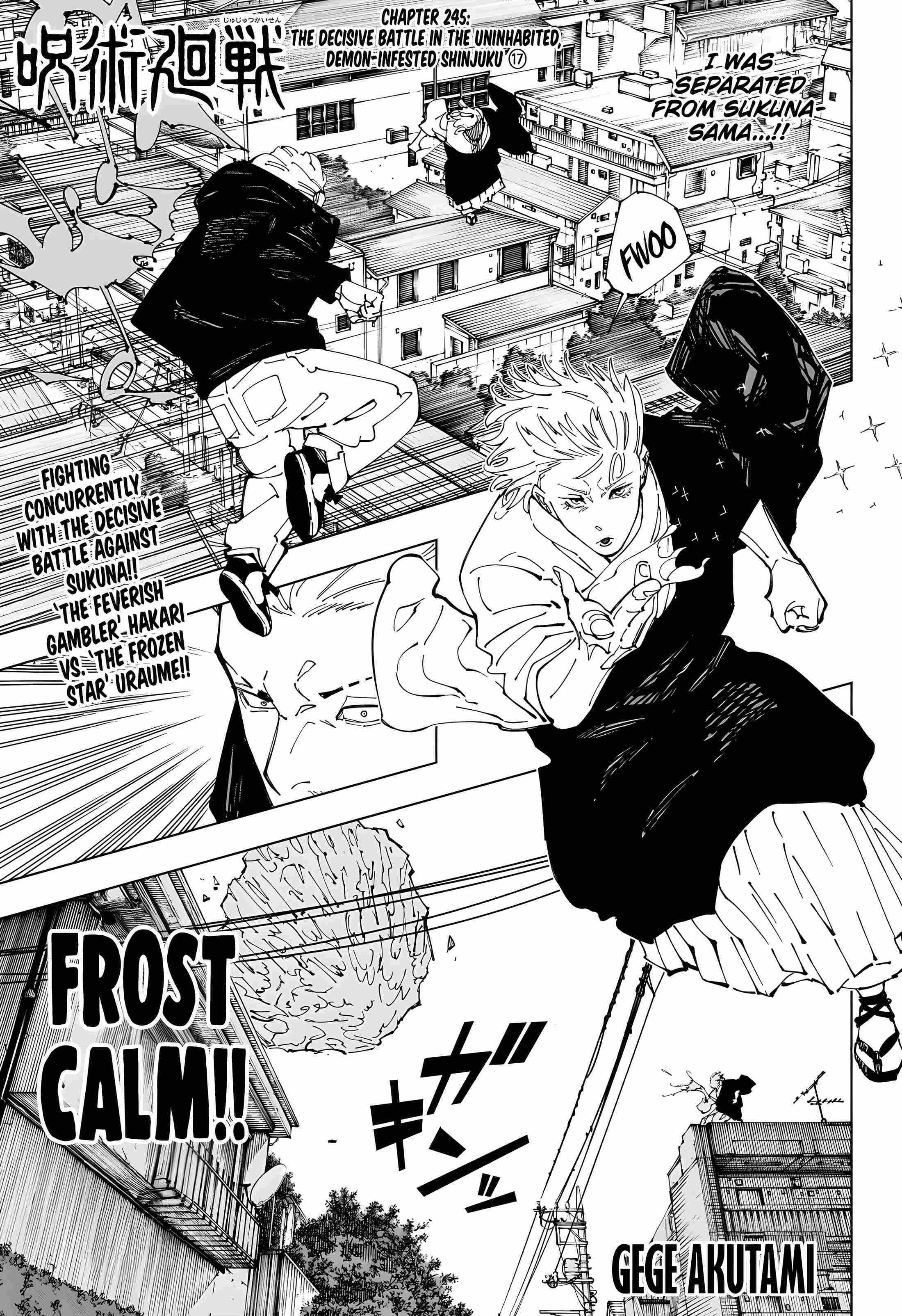 Read Jujutsu Kaisen Manga Online