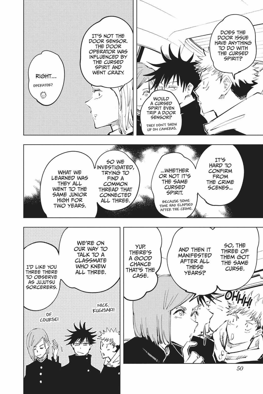 Read Jujutsu Kaisen Manga Online