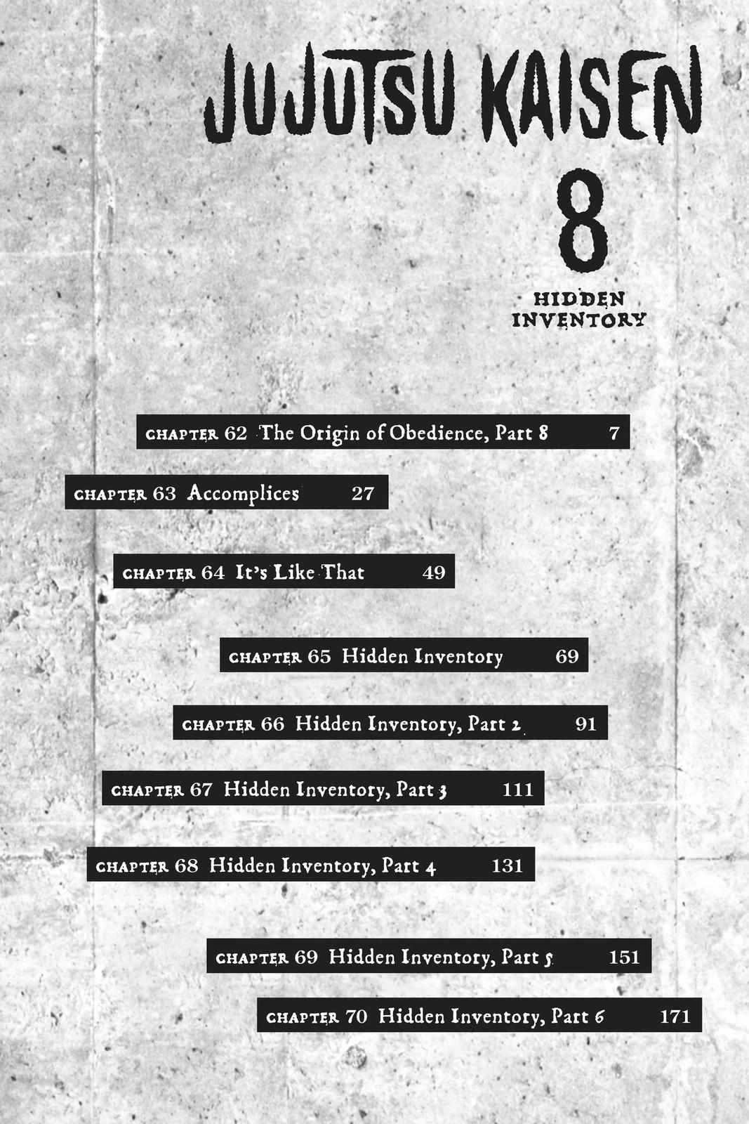 Read Jujutsu Kaisen Manga Online