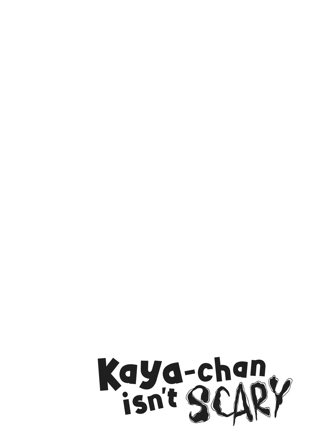 Read Kaya-chan Isn't Scary Manga Online