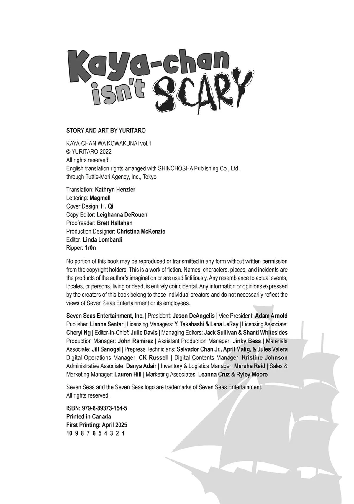 Read Kaya-chan Isn't Scary Manga Online