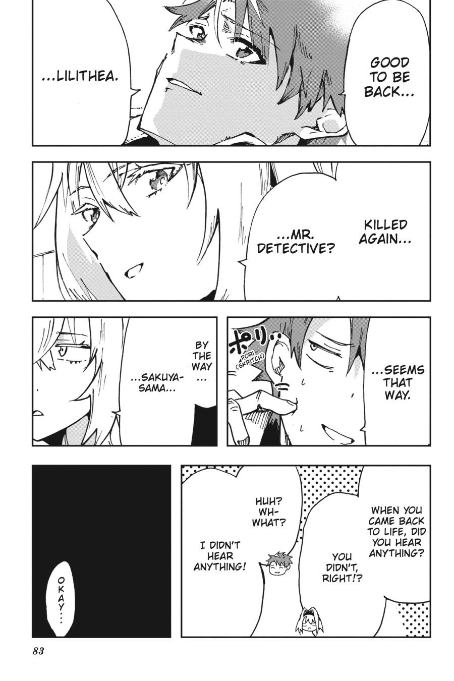 Read Killed Again, Mr. Detective Manga Online