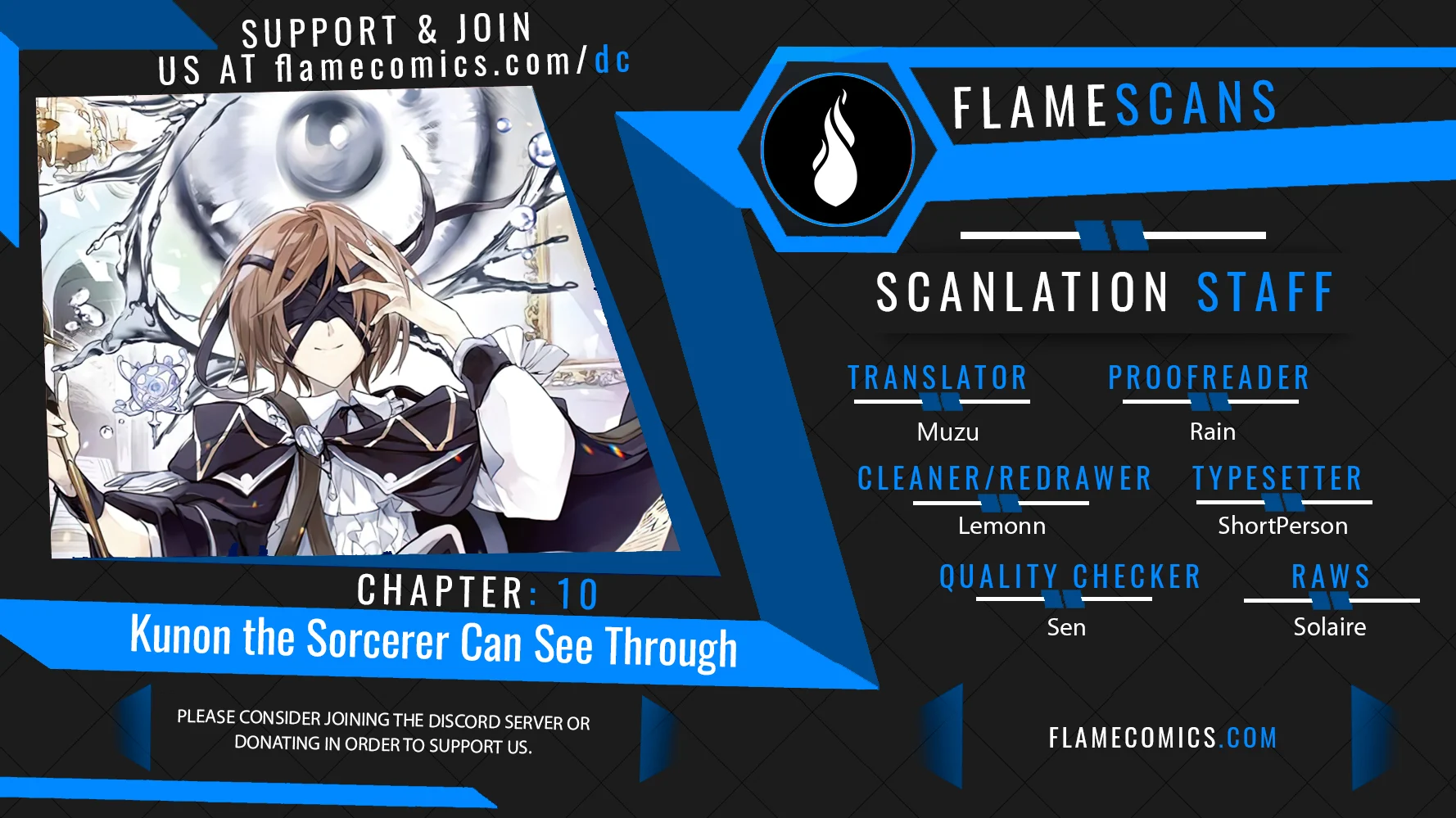 Read Kunon the Sorcerer Can See Manga Online