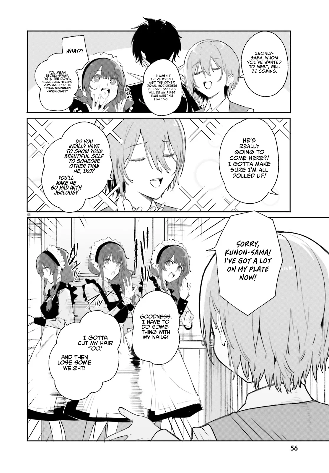Read Kunon the Sorcerer Can See Manga Online