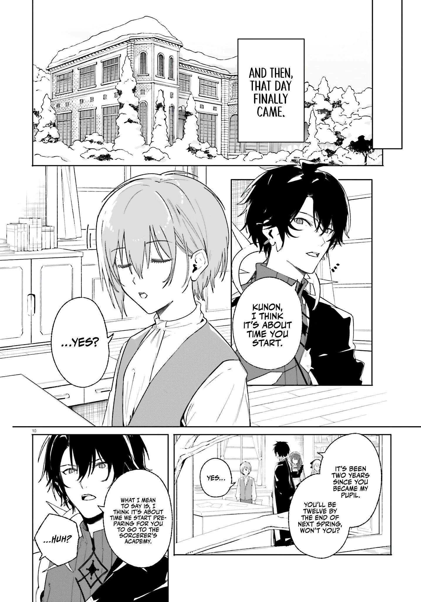 Read Kunon the Sorcerer Can See Manga Online