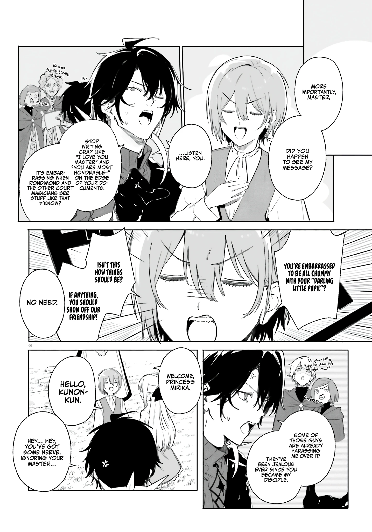 Read Kunon the Sorcerer Can See Manga Online