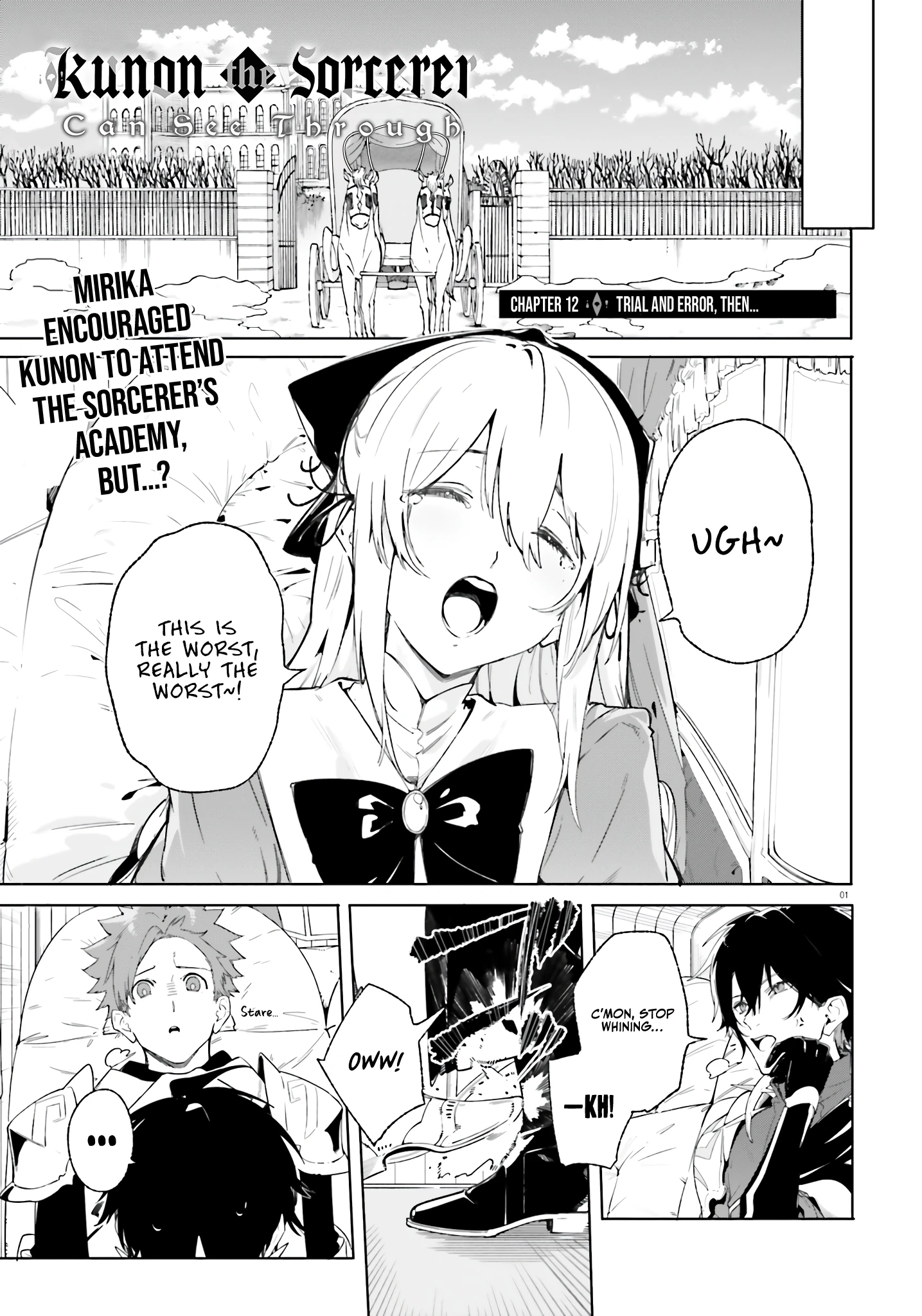 Read Kunon the Sorcerer Can See Manga Online