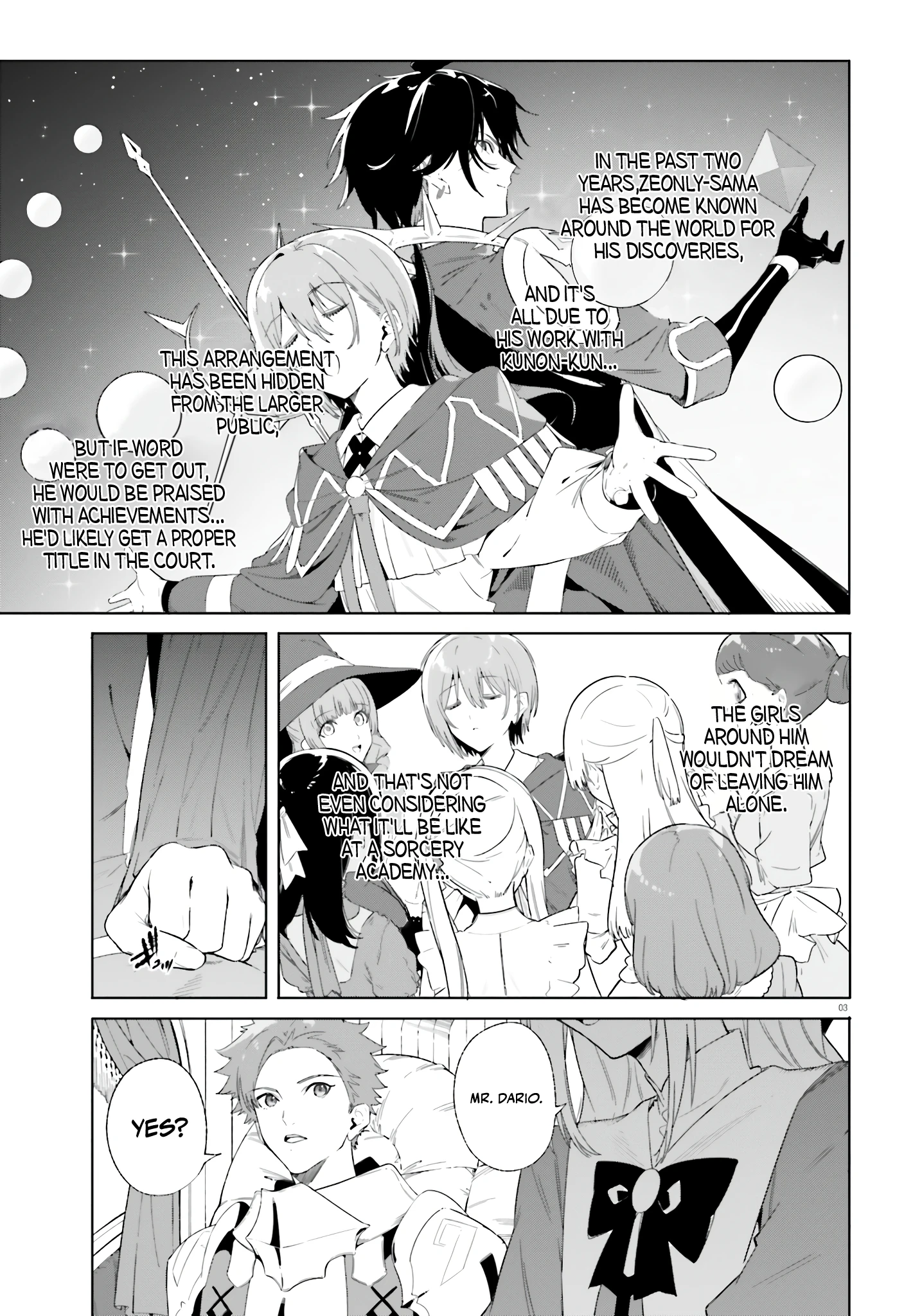 Read Kunon the Sorcerer Can See Manga Online