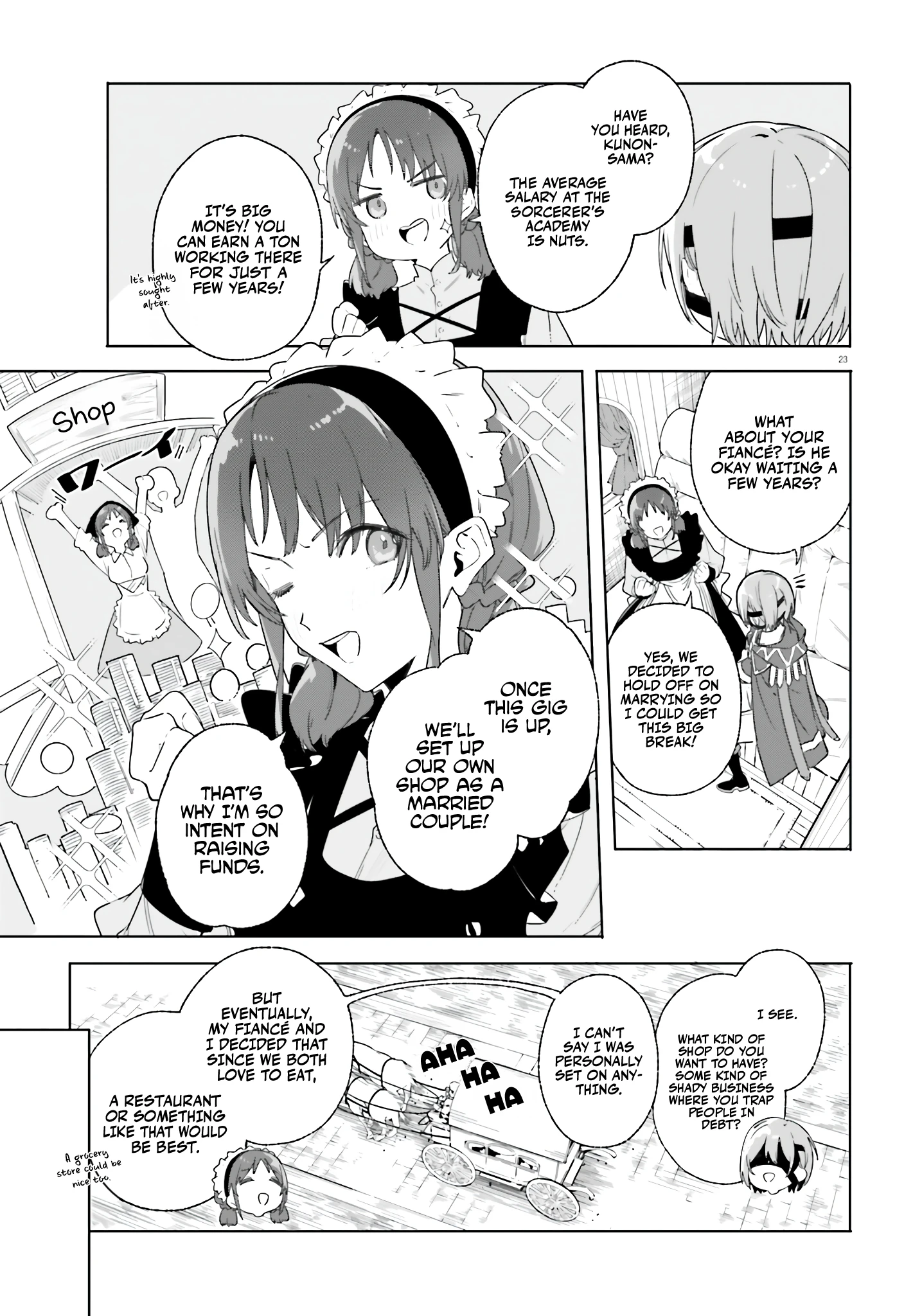 Read Kunon the Sorcerer Can See Manga Online