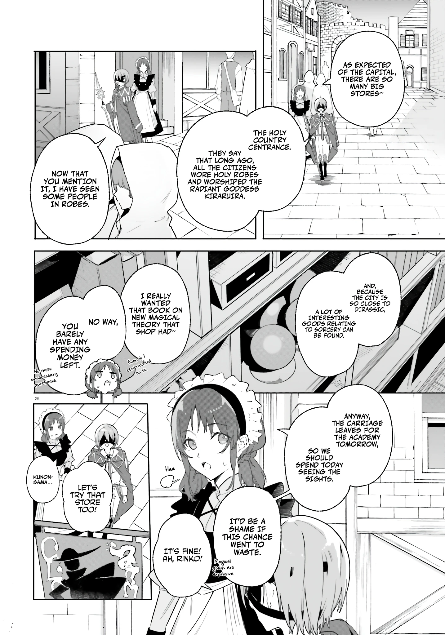 Read Kunon the Sorcerer Can See Manga Online