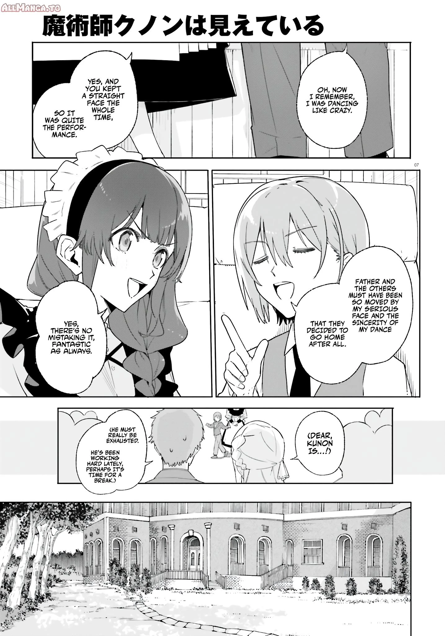 Read Kunon the Sorcerer Can See Manga Online