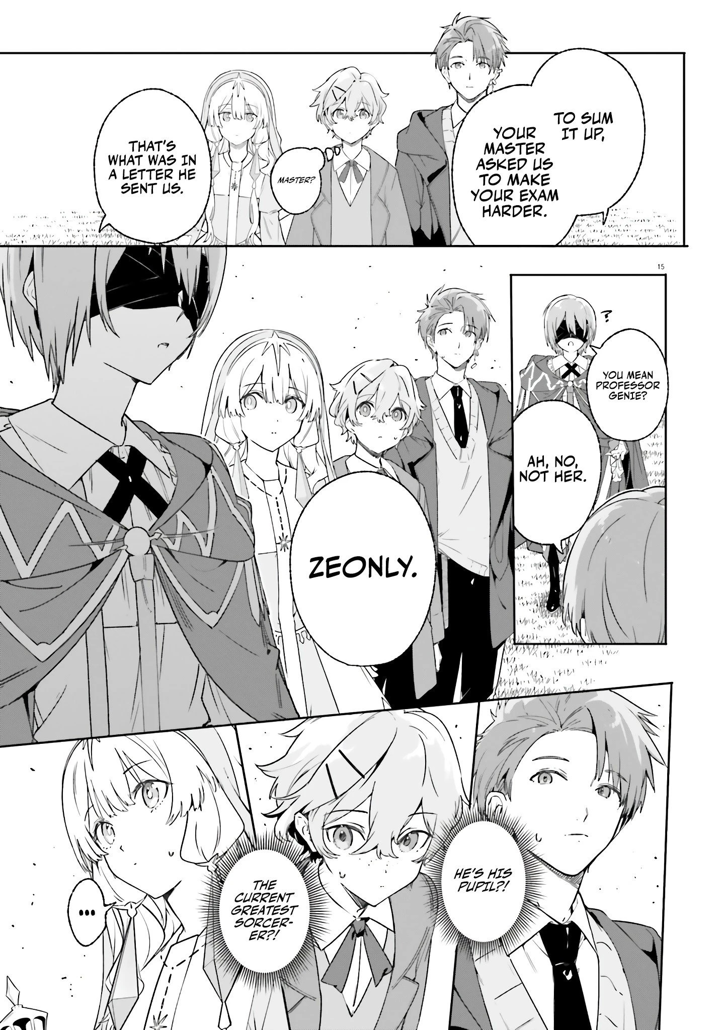 Read Kunon the Sorcerer Can See Manga Online