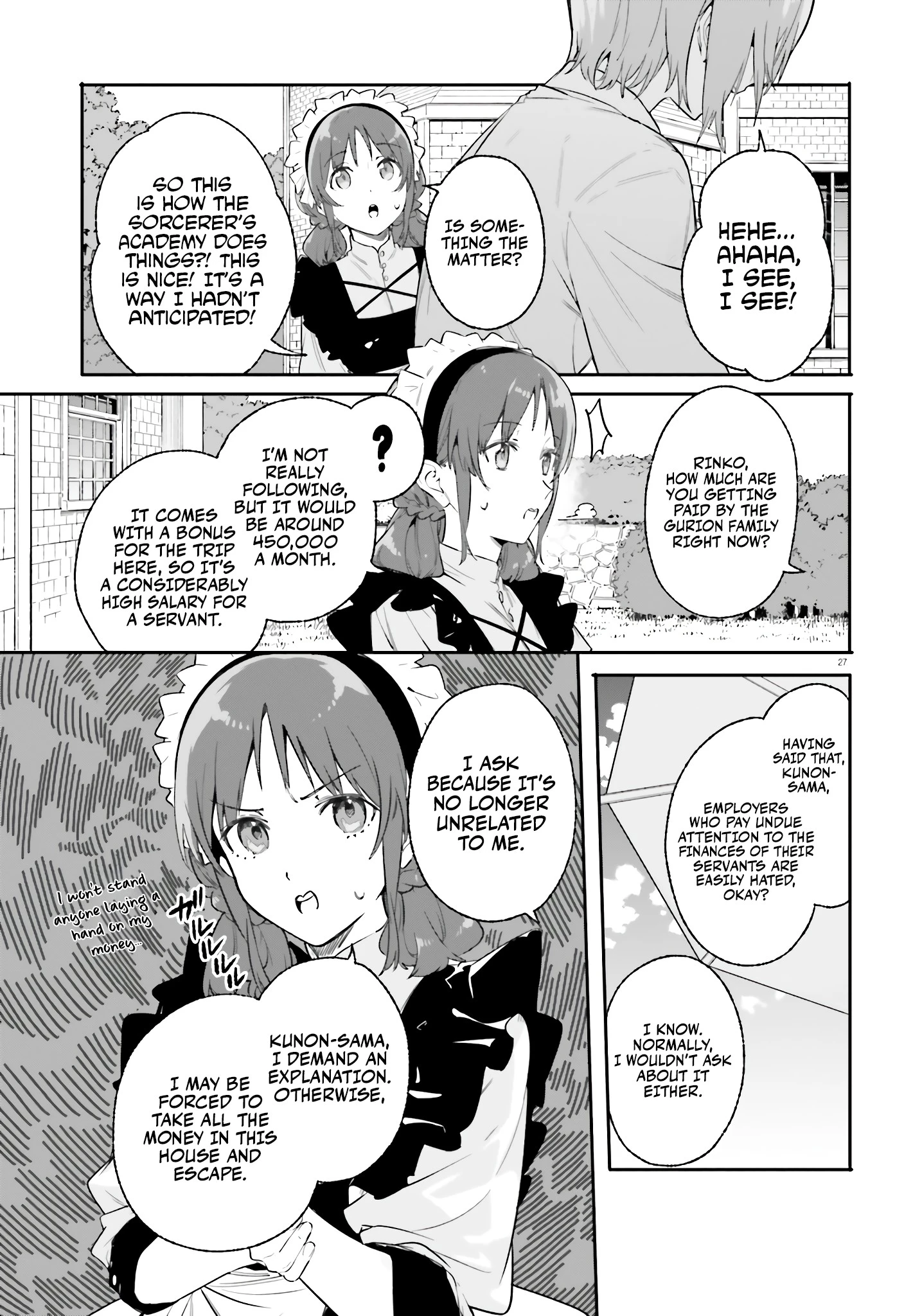 Read Kunon the Sorcerer Can See Manga Online