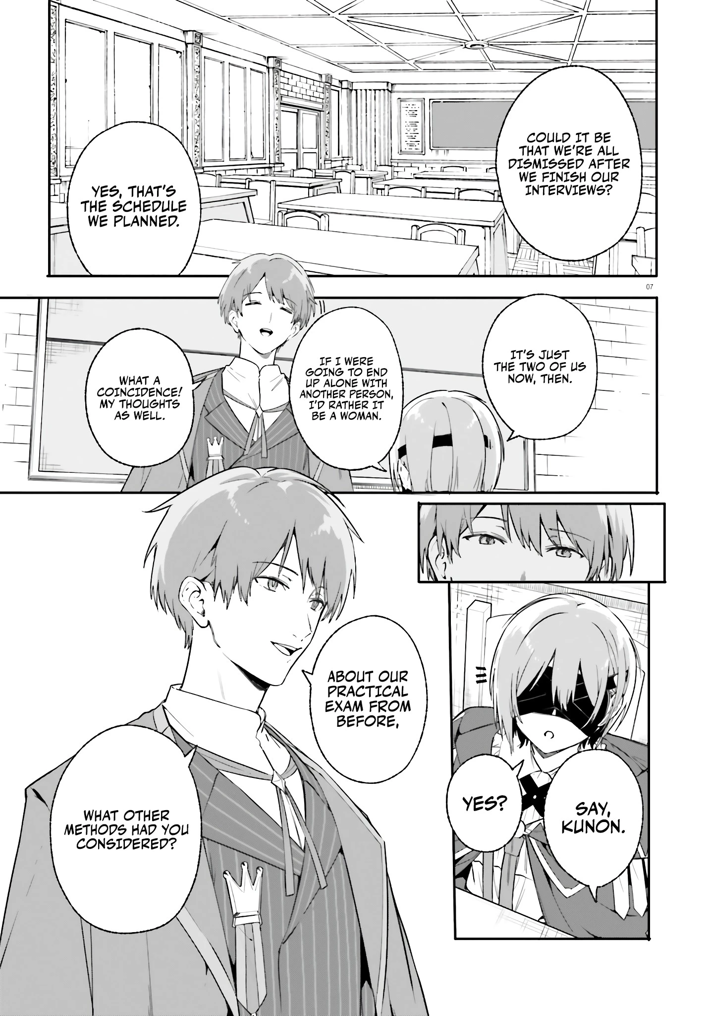 Read Kunon the Sorcerer Can See Manga Online