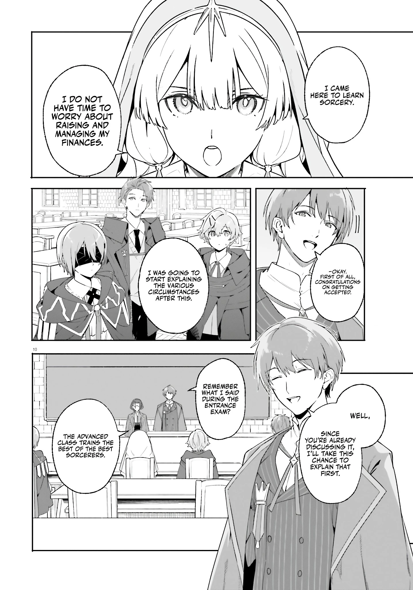 Read Kunon the Sorcerer Can See Manga Online