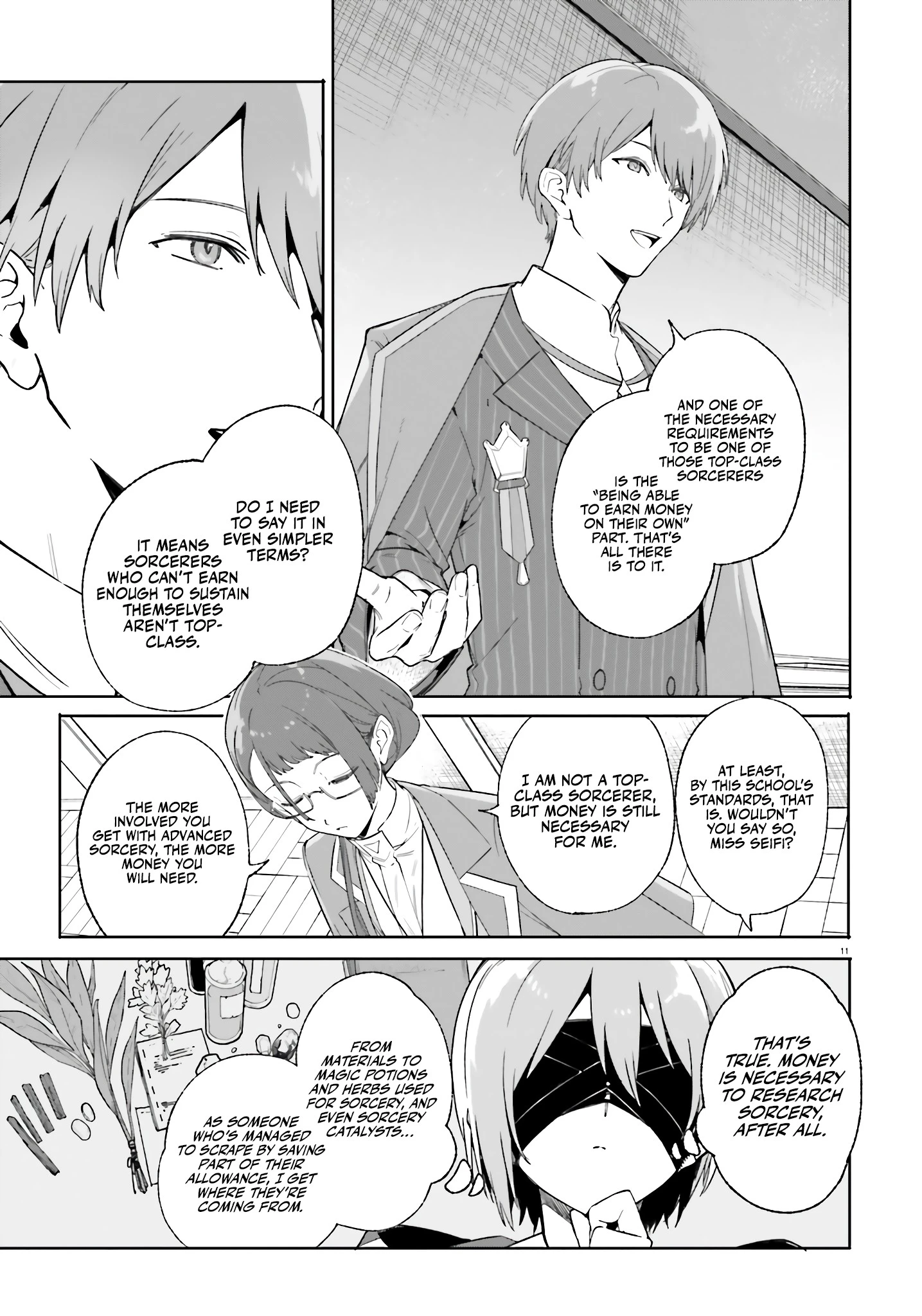 Read Kunon the Sorcerer Can See Manga Online