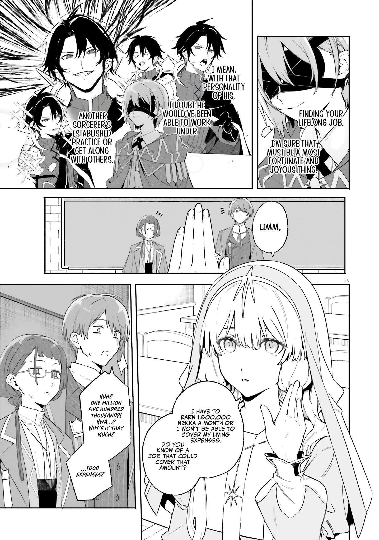Read Kunon the Sorcerer Can See Manga Online