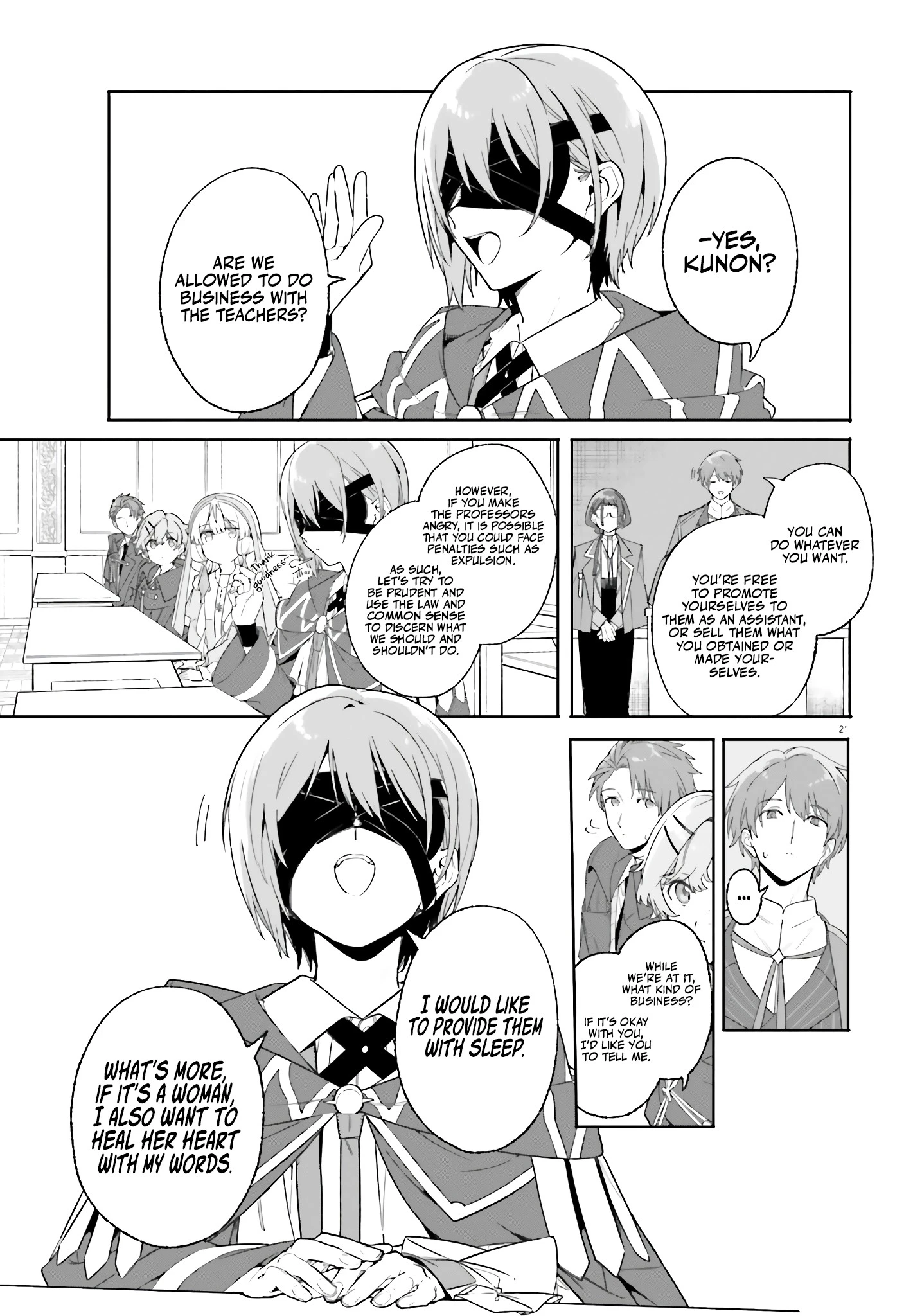 Read Kunon the Sorcerer Can See Manga Online