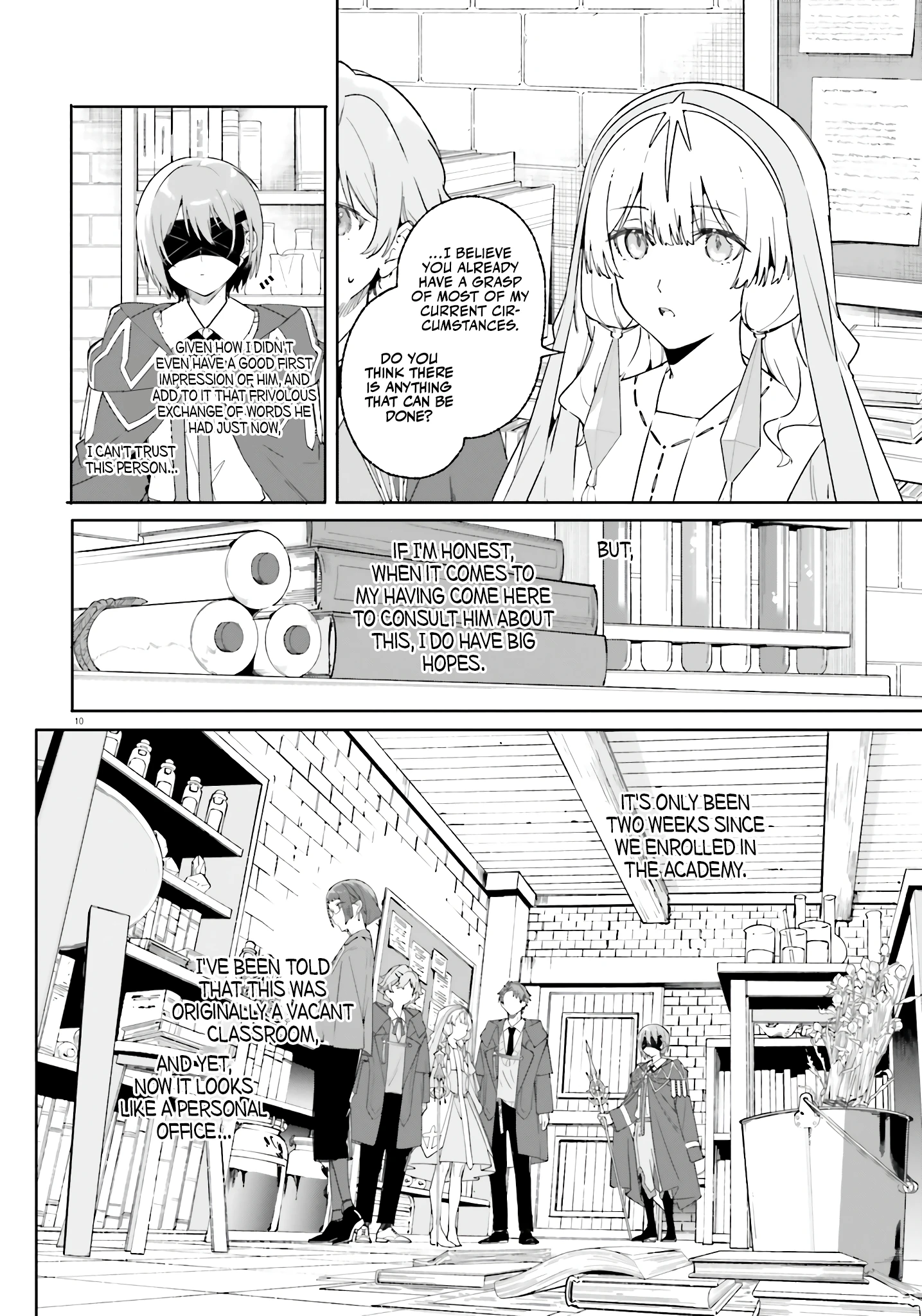 Read Kunon the Sorcerer Can See Manga Online