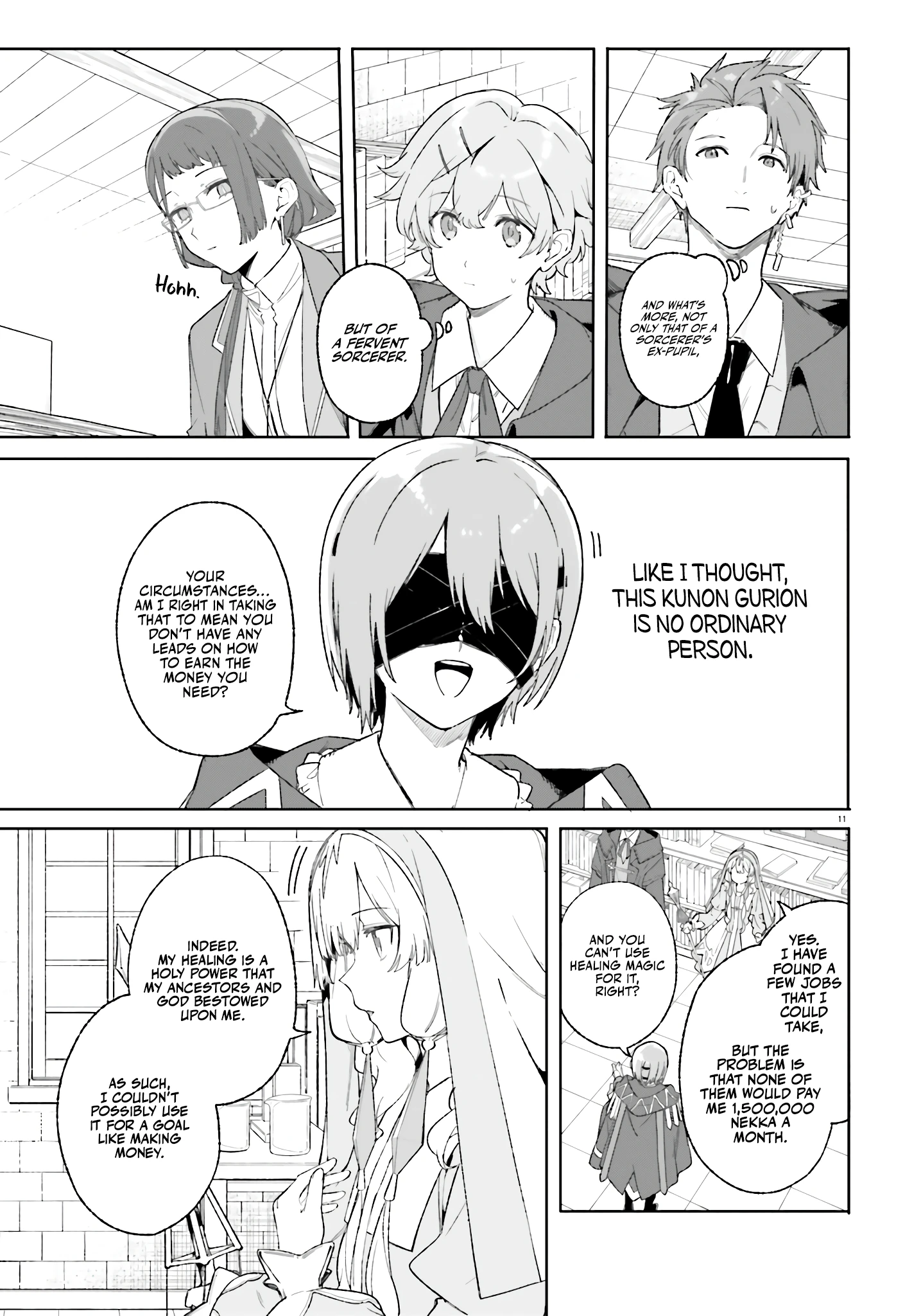 Read Kunon the Sorcerer Can See Manga Online