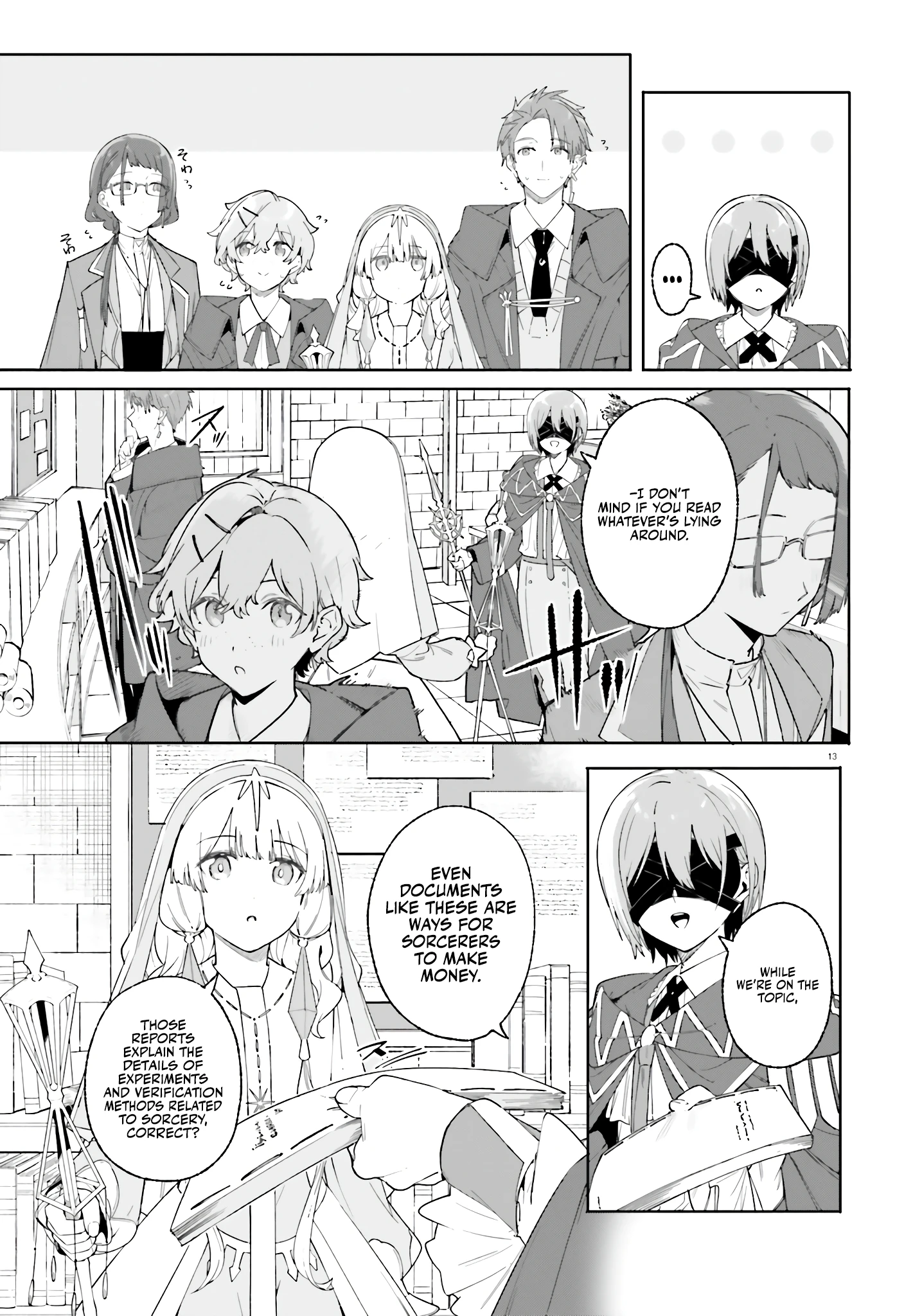 Read Kunon the Sorcerer Can See Manga Online