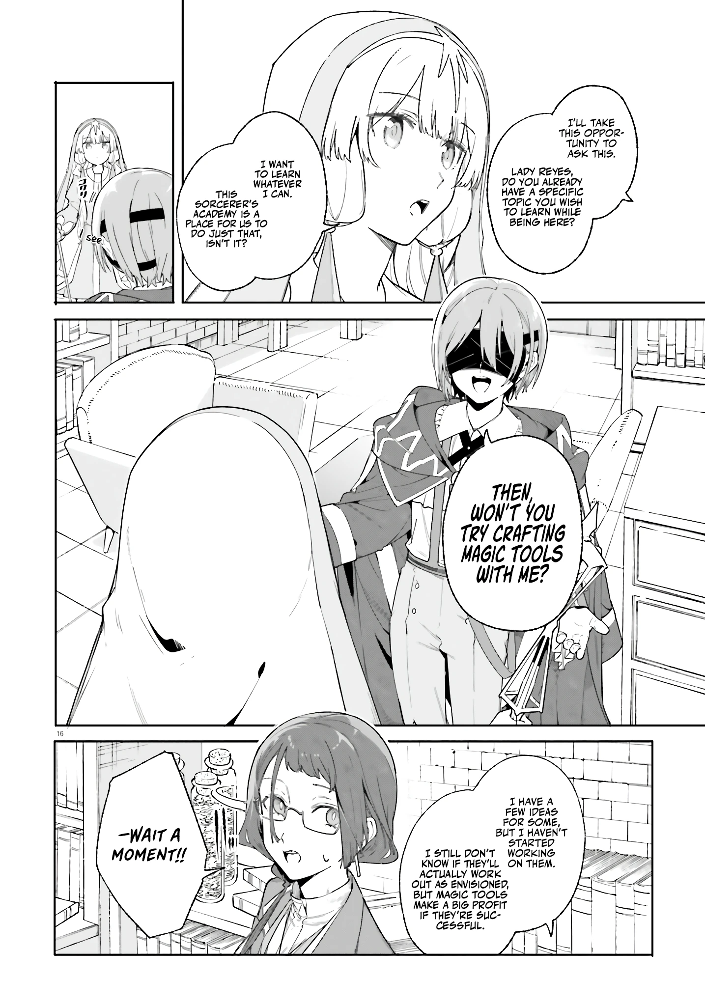 Read Kunon the Sorcerer Can See Manga Online