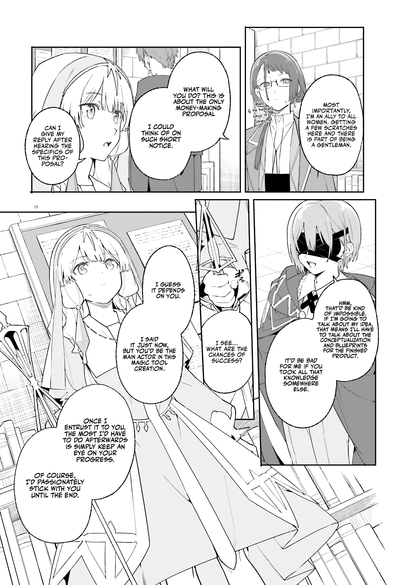 Read Kunon the Sorcerer Can See Manga Online