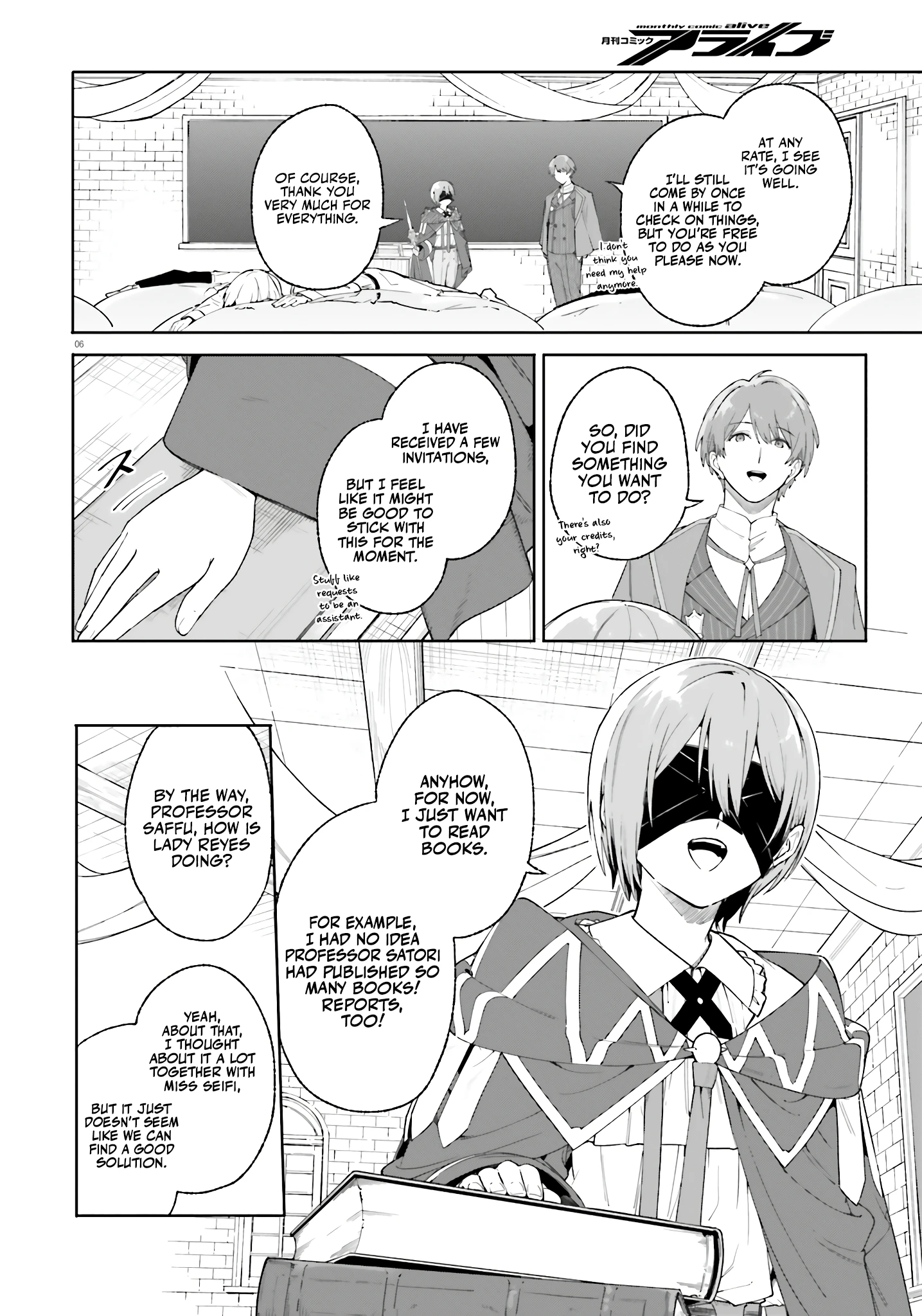 Read Kunon the Sorcerer Can See Manga Online