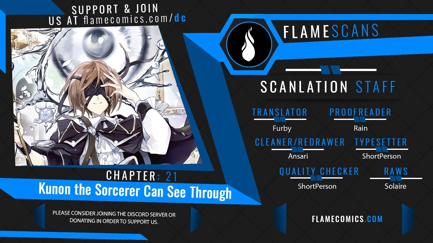 Read Kunon the Sorcerer Can See Manga Online