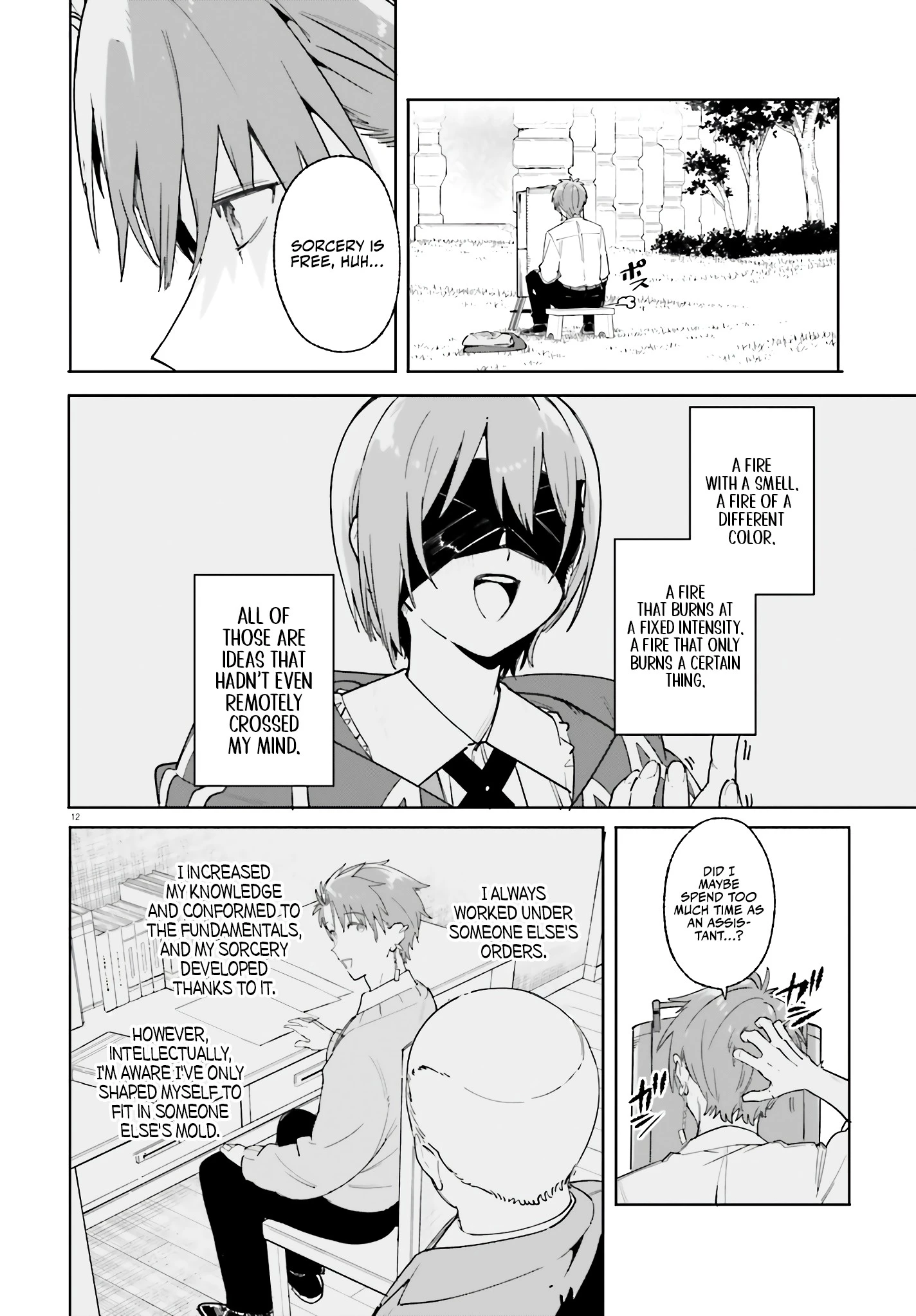Read Kunon the Sorcerer Can See Manga Online