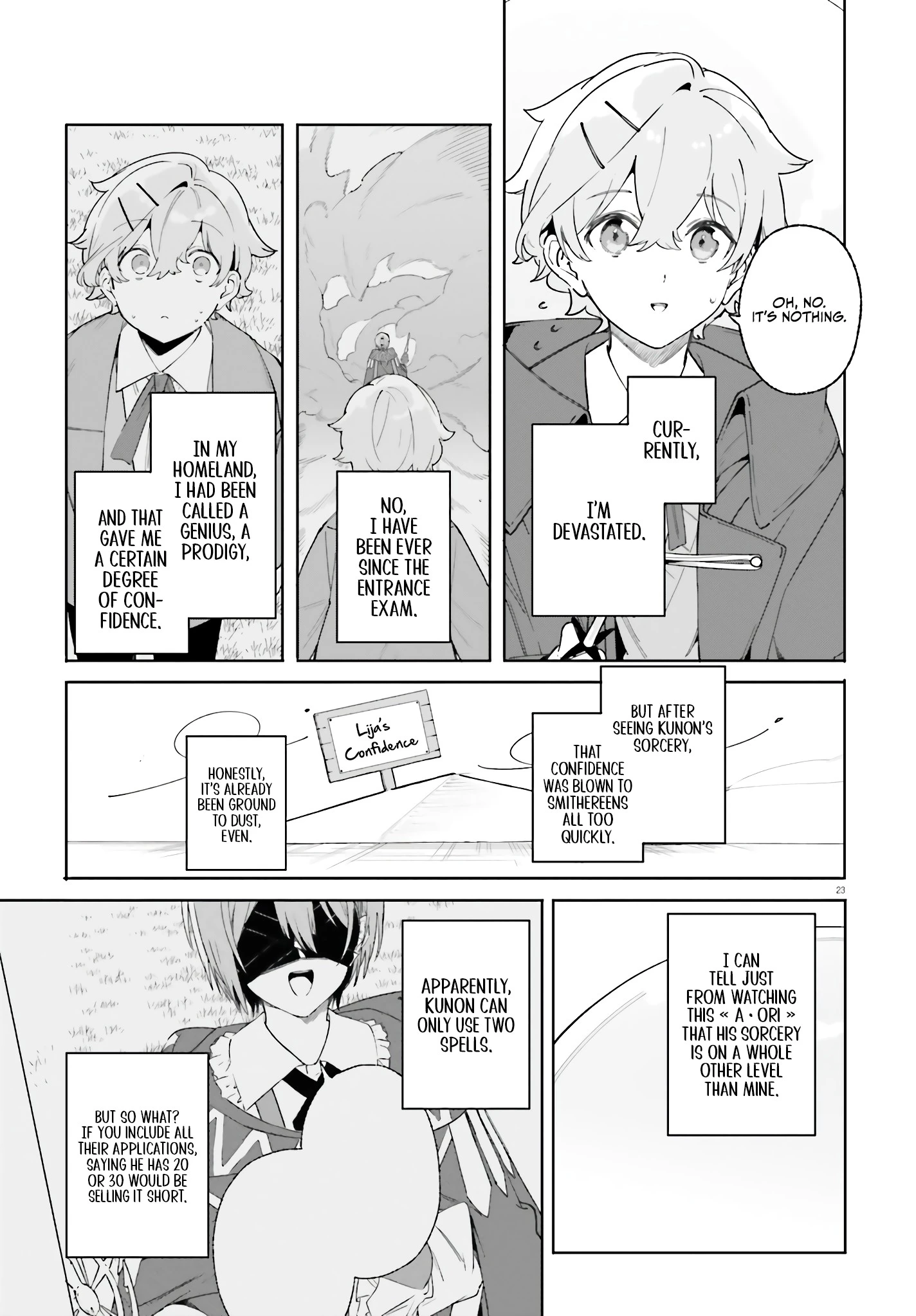 Read Kunon the Sorcerer Can See Manga Online
