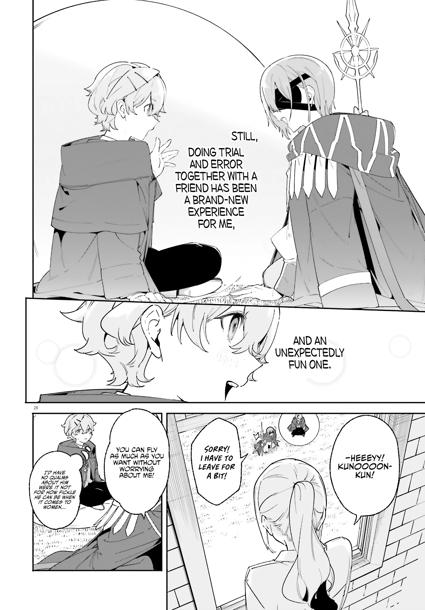 Read Kunon the Sorcerer Can See Manga Online