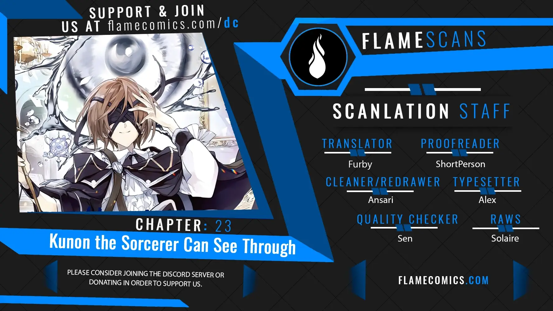 Read Kunon the Sorcerer Can See Manga Online