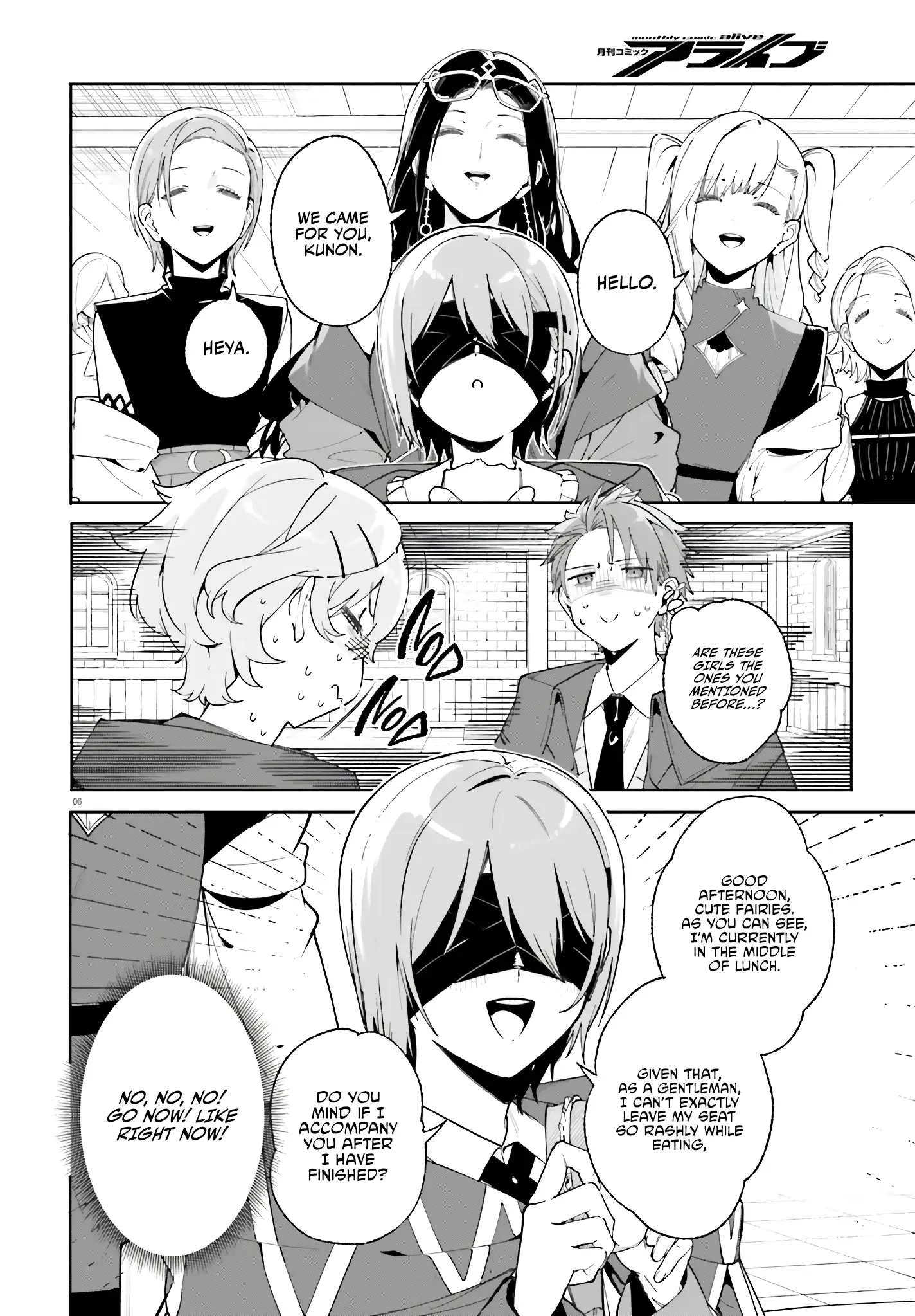 Read Kunon the Sorcerer Can See Manga Online