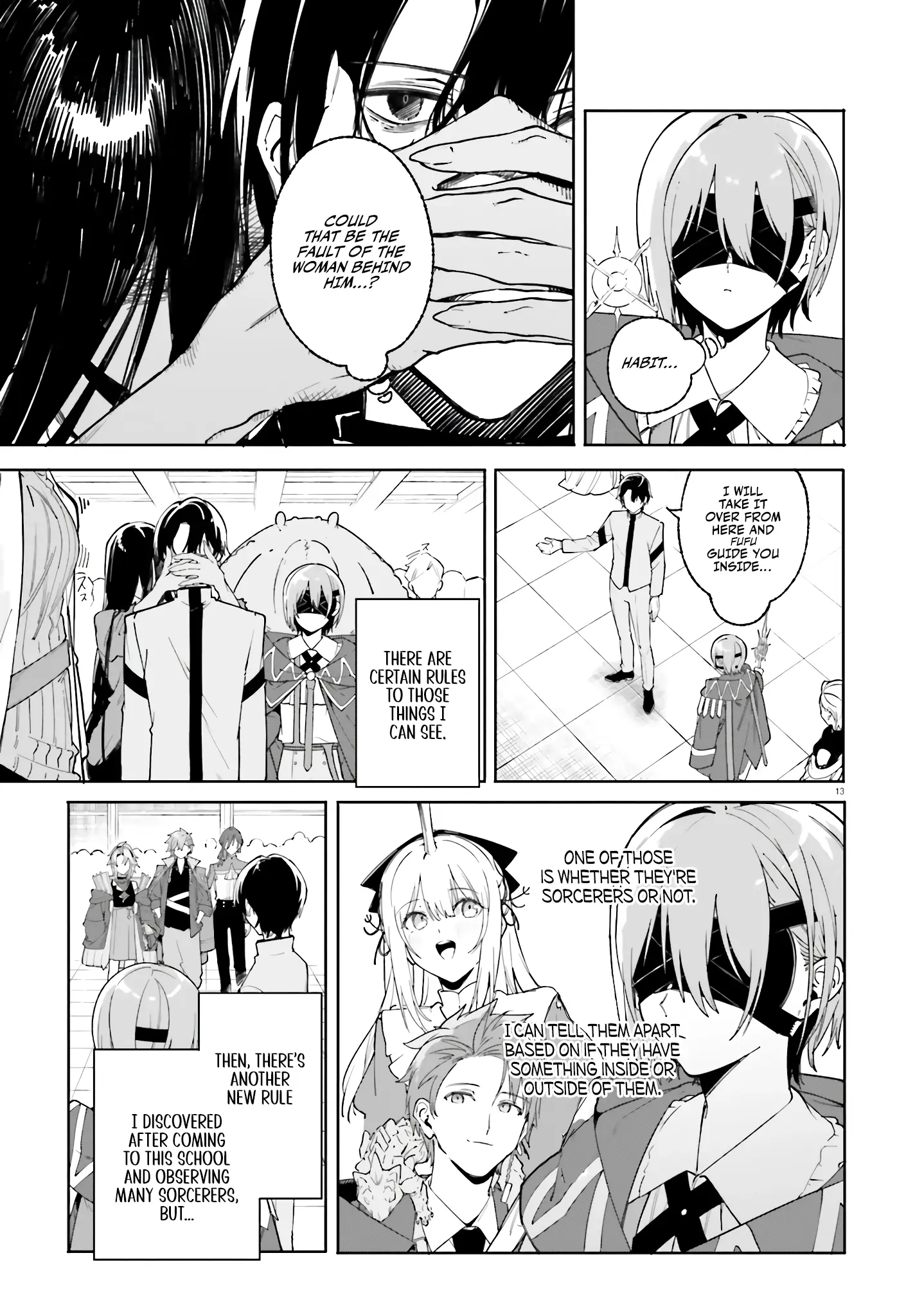 Read Kunon the Sorcerer Can See Manga Online