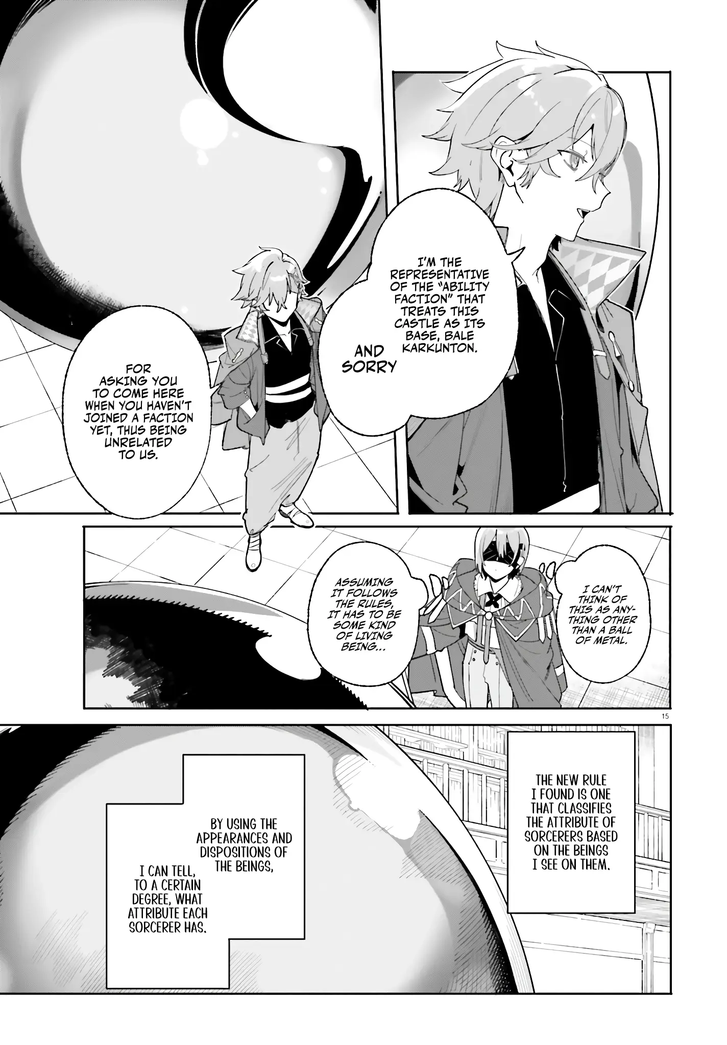 Read Kunon the Sorcerer Can See Manga Online